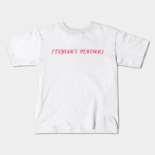 Taylor's Version Kids T-Shirt